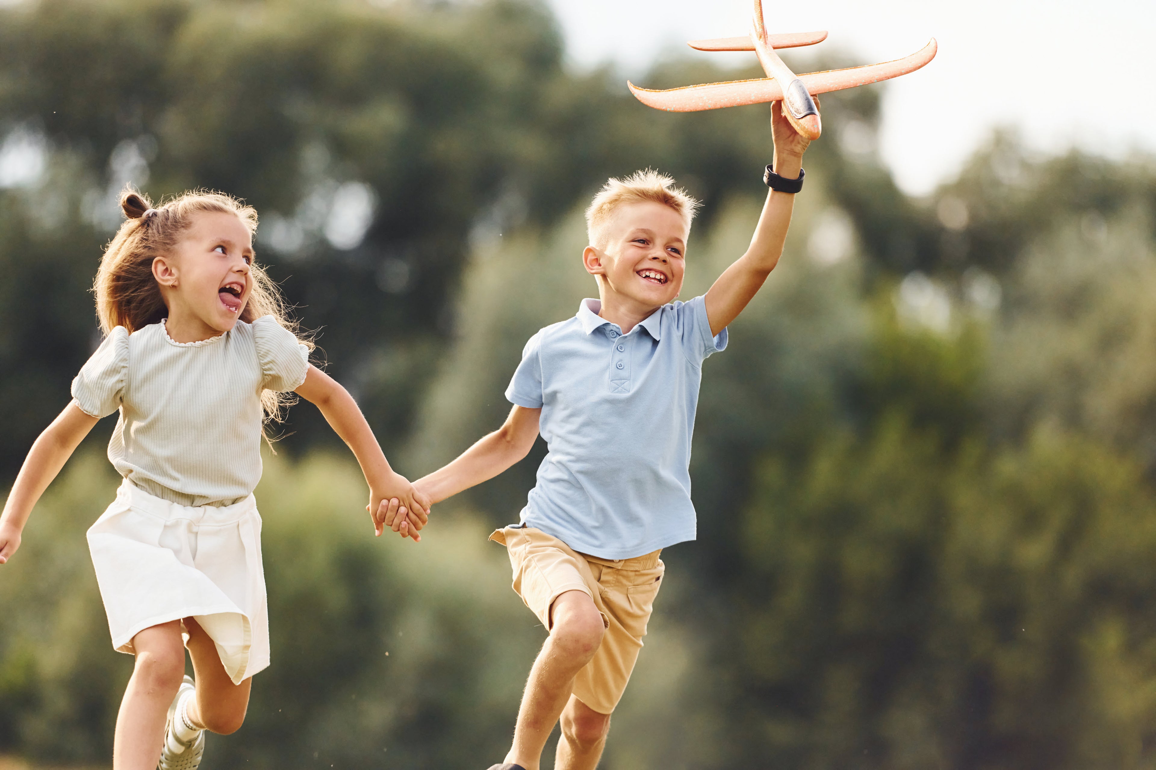 children playing